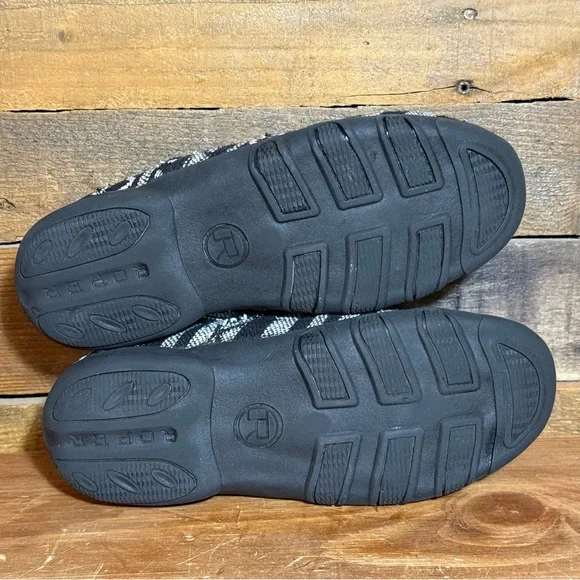 Roper Jackie Black Southwest Stripe Slip On Driving Moc Shoes size 7 - Picture 10 of 11